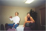 [Gary Russell and Mike Tucker]