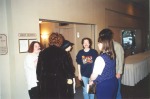 [Rhonda, Tom, Ryssa, Random, Trouble, and Ash]