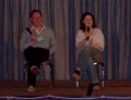 [Peter Davison and Caroline Morris]